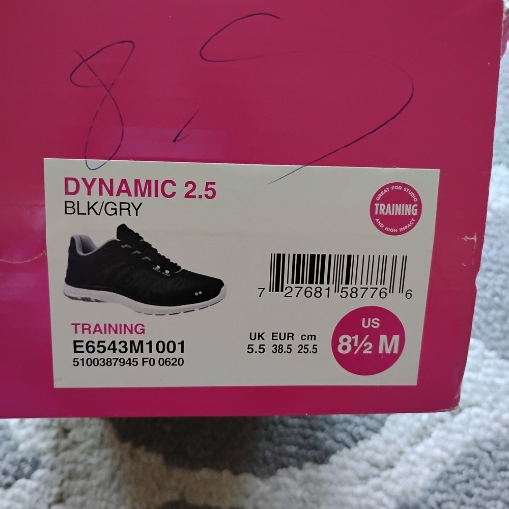 Ryka Black and Gray Athletic Shoes for Dynamic Performance